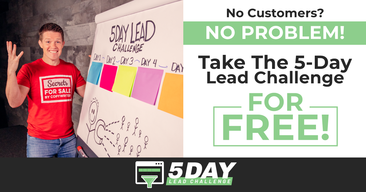 russell brunson, 5 day lead challenge, clickfunnels